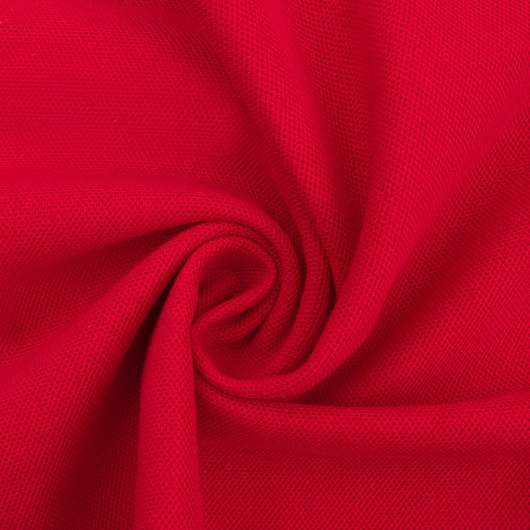 O estiramento impermeável da tela 26S do piquês do algodão da cor sólida penteou material