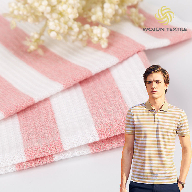 Absorvente de água respirável fácil de secar Tecido de algodão Pique para polo camisa de negócios