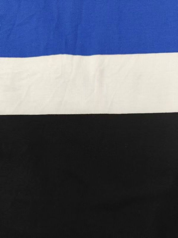 Tecido de algodão simples de camisa de malha de algodão de malha de algodão de malha de algodão