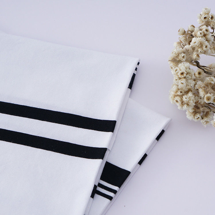 Tecido elástico, natural, confortável e respirável, de malha, para camisa de polo
