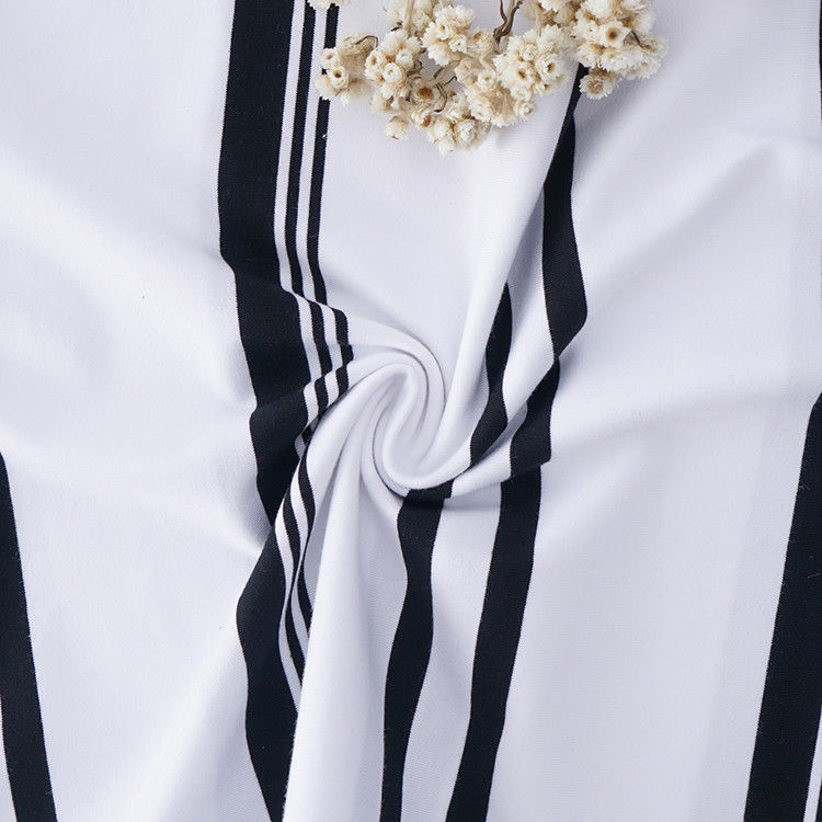 Tecido elástico, natural, confortável e respirável, de malha, para camisa de polo