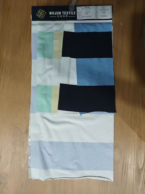 Tecido de malha de malha suave e suave para camiseta