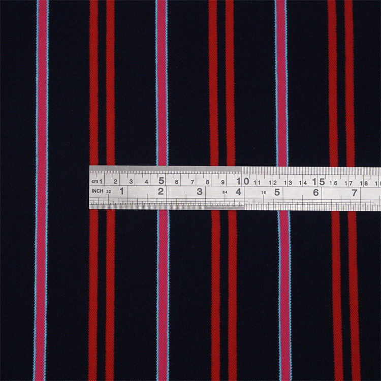 Tecido rígido e claro, boa textura e algodão puro, de malha para camisa de polo.