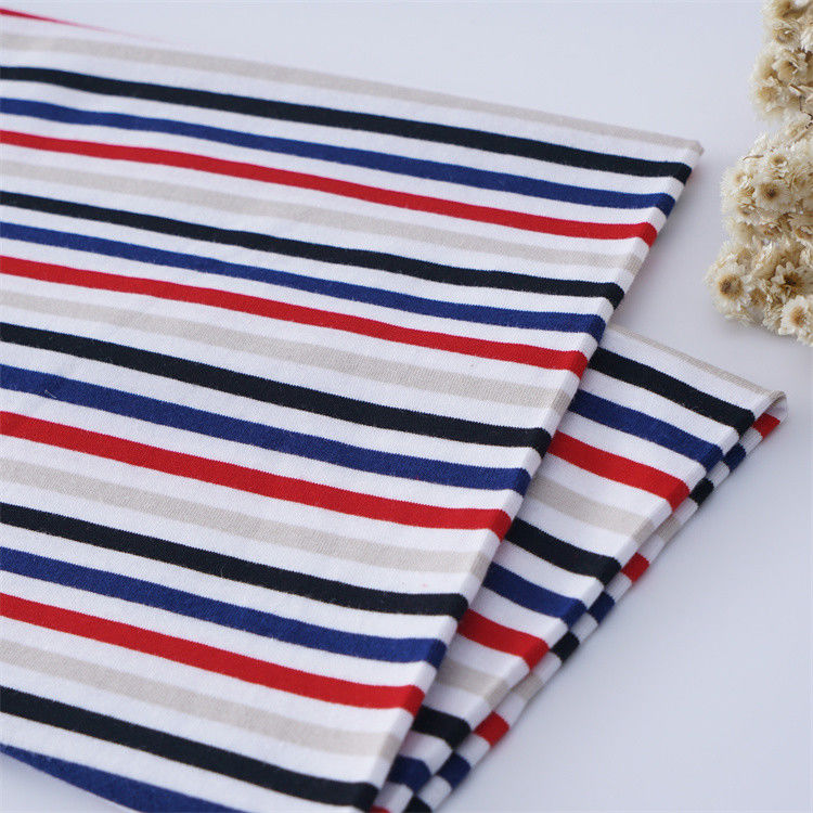 Tecido de malha lisos e lisos para camiseta