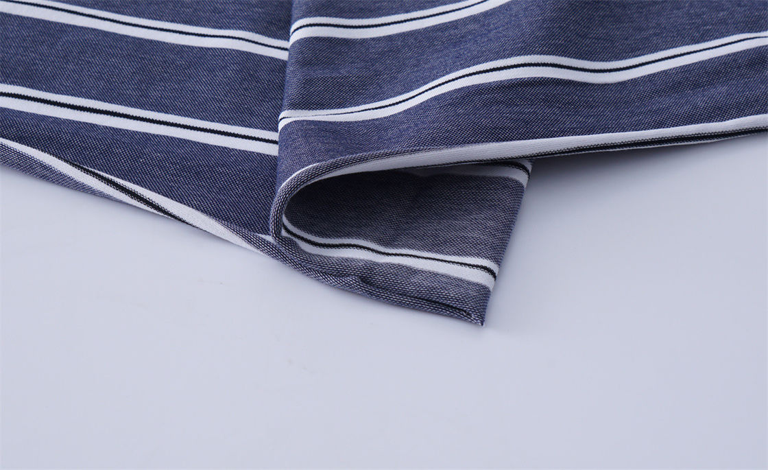 Tecido Pique de algodão flexível e flexível para camisa de polo