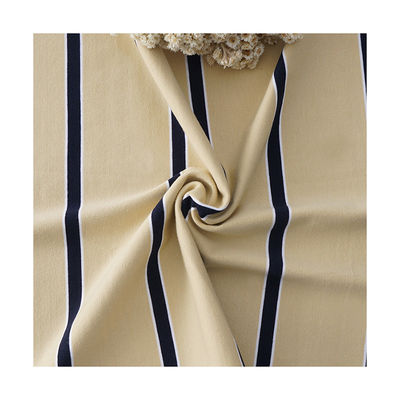 Bom preço. Da tela listrada da malha do desgaste o fio respirável de oposição tingiu o Spandex do algodão 5% de 95% on-line