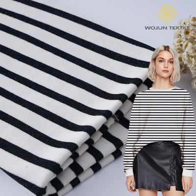 Bom preço. Resistência ao esfregão Tecido de algodão Terry Francês, Tecido de algodão penteado com listras on-line