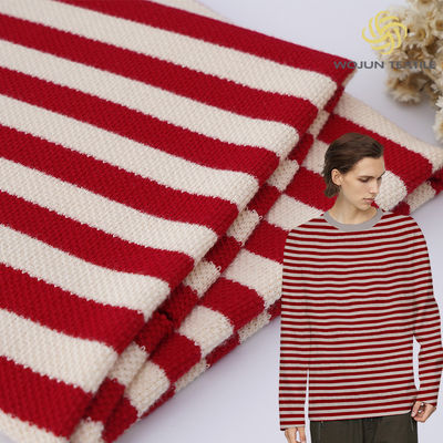 Bom preço. Fios de algodão picado, resistentes ao desgaste, 320 g, material de penteamento com listras on-line