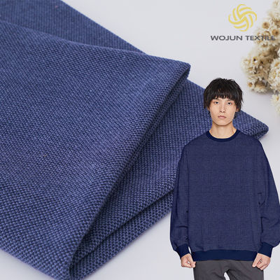 Único pano tingido do encolhimento de Terry Fabric 40S do algodão da cara baixo fio francês