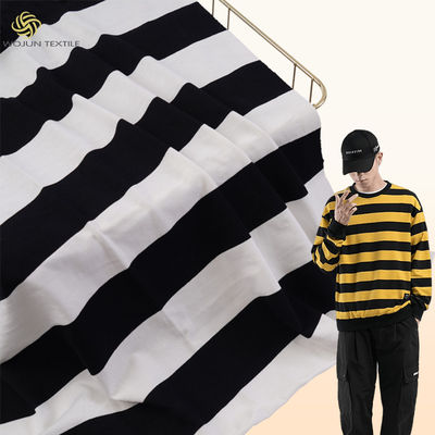 Bom preço. Algodão puro de fios duplos personalizados de tecido simples de camiseta simples on-line