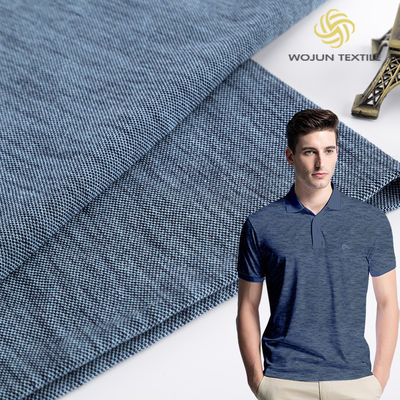 Bom preço. Satin Lycra Pique Confortável Tecido de tricô sólido Tecido sólido tingido de algodão puro on-line