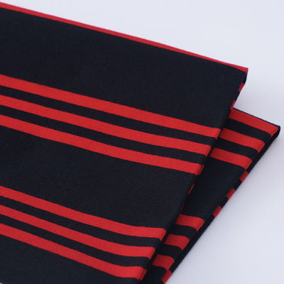 Bom preço. Tecido de malha com listras saudáveis e confortáveis para camisetas on-line