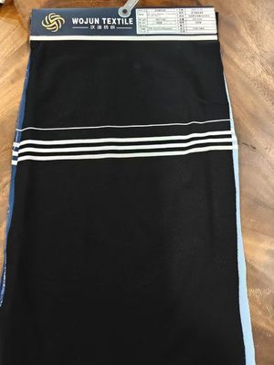 Tecido de algodão penteado confortável de fio tingido de absorção de suor, de algodão estriado saudável para camisa de polo