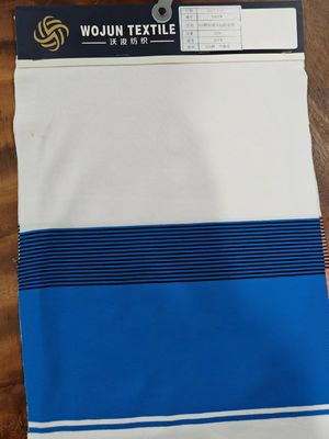 Bom preço. Tecido de malha estriado amigável para a pele, saudável e absorvente de suor para camisa de polo on-line