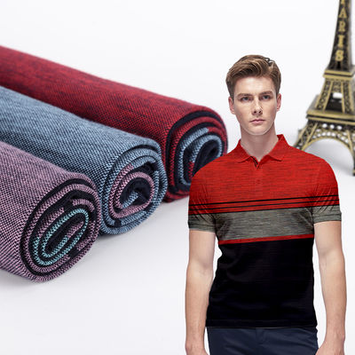 Tecido de algodão simples de camisa de malha de algodão de malha de algodão de malha de algodão