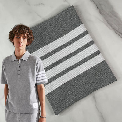 Bom preço. Tecido de algodão listrado macio on-line