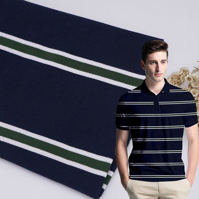 Tecido de malha de malha, resistente à humidade e durável, para roupas com textura única