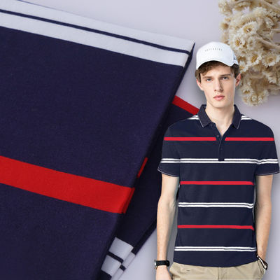 Tecido de malha natural e ecológico, resistente e respeitoso da pele, para camisa de polo