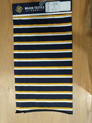Tecido de material elástico e confortável e suave e durável com listras elegantes para uso casual