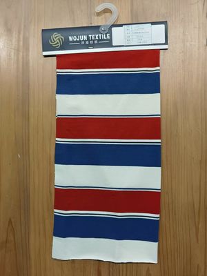 Bom preço. Não é fácil de deformar e é elástico e confortável Tecido de material listrado para uso casual on-line