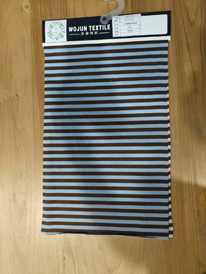 Bom preço. Tecido de material estriado durável, confortável e respirável para camisa de polo on-line