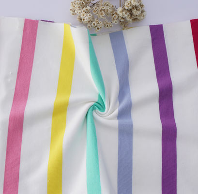 Fábrica de material classico com listras, resistente ao desgaste e respirável, fácil de cuidar