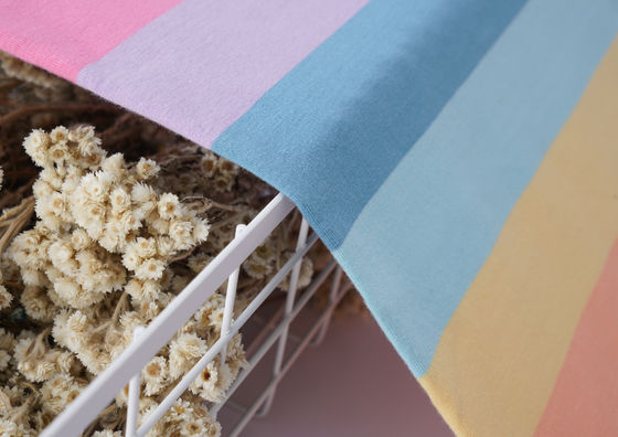 Bom preço. Tecido de malha natural e saudável para camisetas on-line