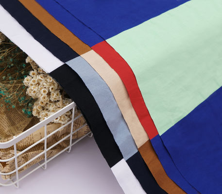 Bom preço. Tecido tricotado duplo, natural e ecológico, para camiseta on-line