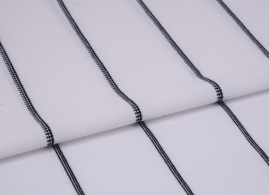 Bom preço. Tecido de tricô natural e comodado para camisa de polo. on-line