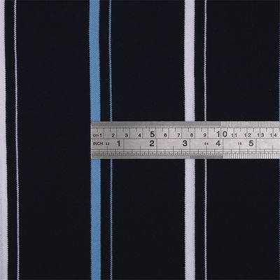 Tecido comestível, resistente à humidade, respirável, durável, de material listrado, para camisa de polo