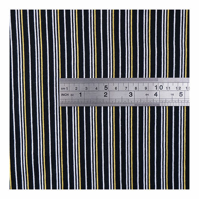 Resistente ao desgaste e Saúde e tranquilidade Material estriado Tecido para camiseta