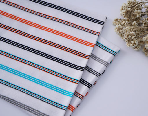 Bom preço. Tecido de material estriado respirável e ecológico e saudável on-line