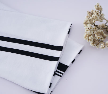 Bom preço. Tecido de malha a riscas resistente ao desgaste, respirável e ecológico on-line