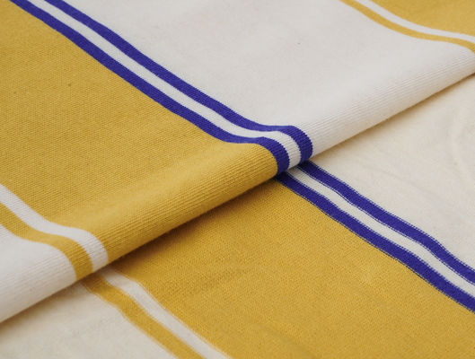 Bom preço. Tecido de malha listrada suave para camisetas on-line