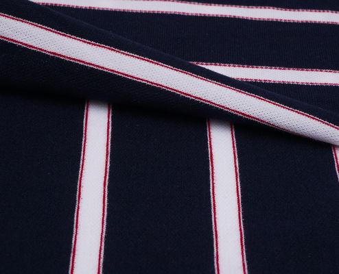 Bom preço. Tecido de malha, resistente ao desgaste, rasgado e confortável para camisa de polo. on-line