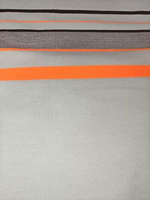 Bom preço. Tecido de malha listrado 95% algodão 5% elastano para camisetas on-line