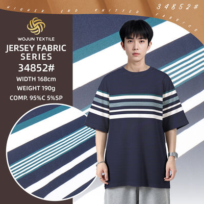 High Quality Skin-Friendly And Breathable Striped Material Fabric For Casual Wear
