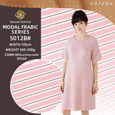 Bom preço. Tecido listrado respirável, confortável, amigo da pele, saudável e natural para uso doméstico on-line