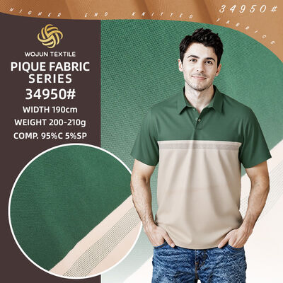 Bom preço. Tecido Piquet de Algodão Listrado com 190cm de Largura: Textura Elástica para Marcas on-line