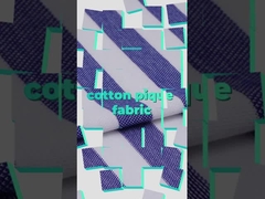 Fibra de algodão picante de limpeza da humidade, de alongamento respirável, textura de lycra a riscas