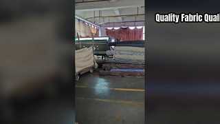 Inspeção de tecido de qualidade dia e noite